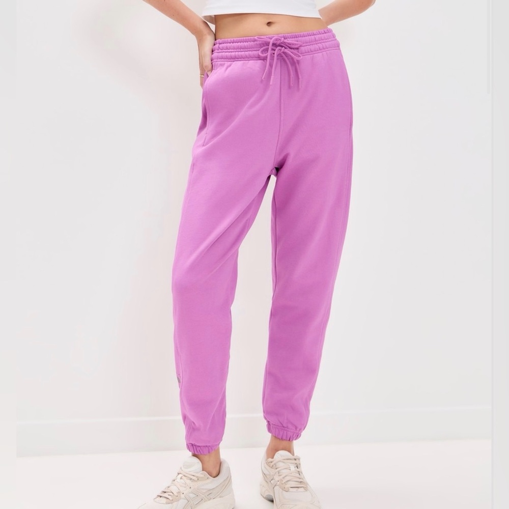 BRAND NEW never worn. Adidas by Stella McCartney sweats. Lilac. Women’s small.